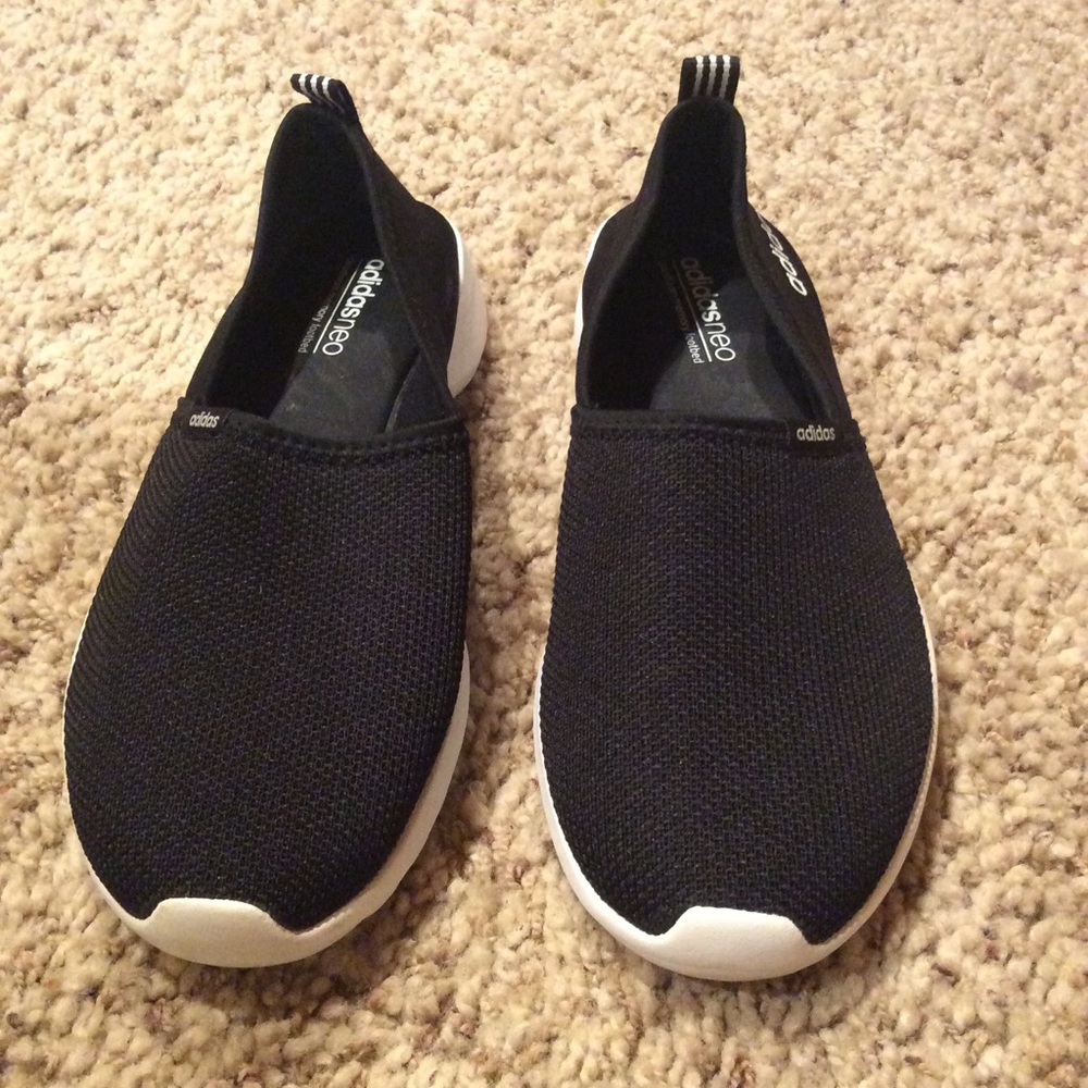 Adidas Slip On Sneakers, Size 8